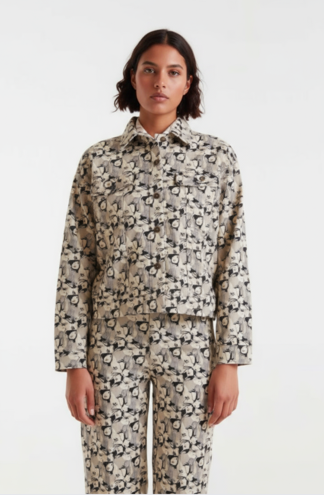 Chaqueta porcelana