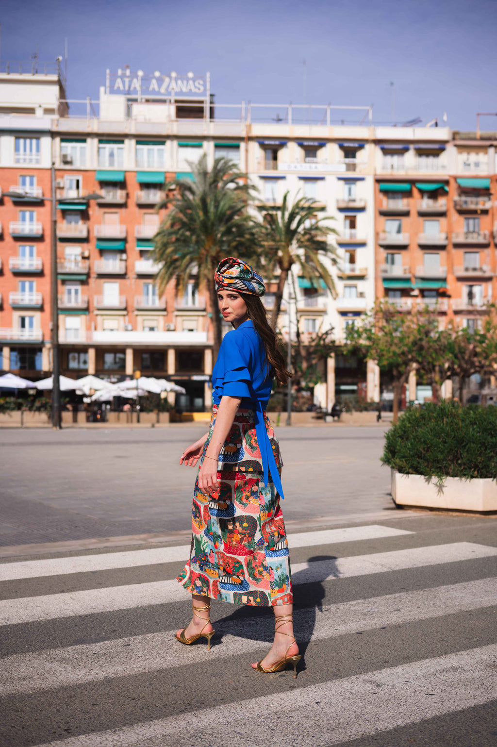 Blusa Felipa azul