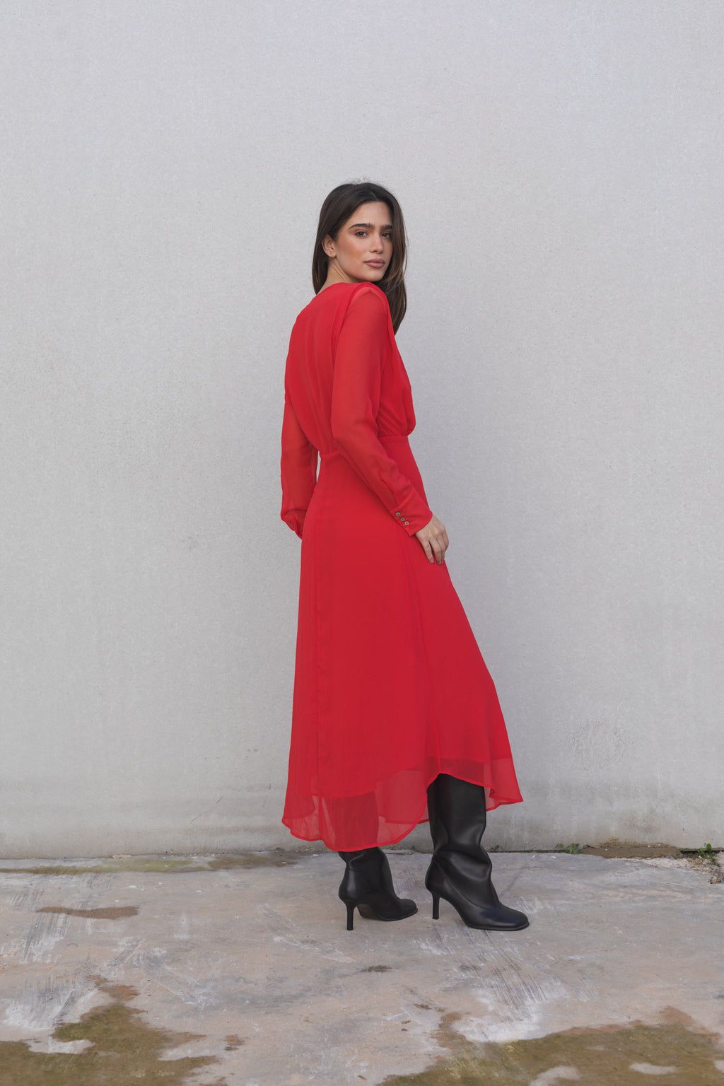 Vestido gasa Virginia