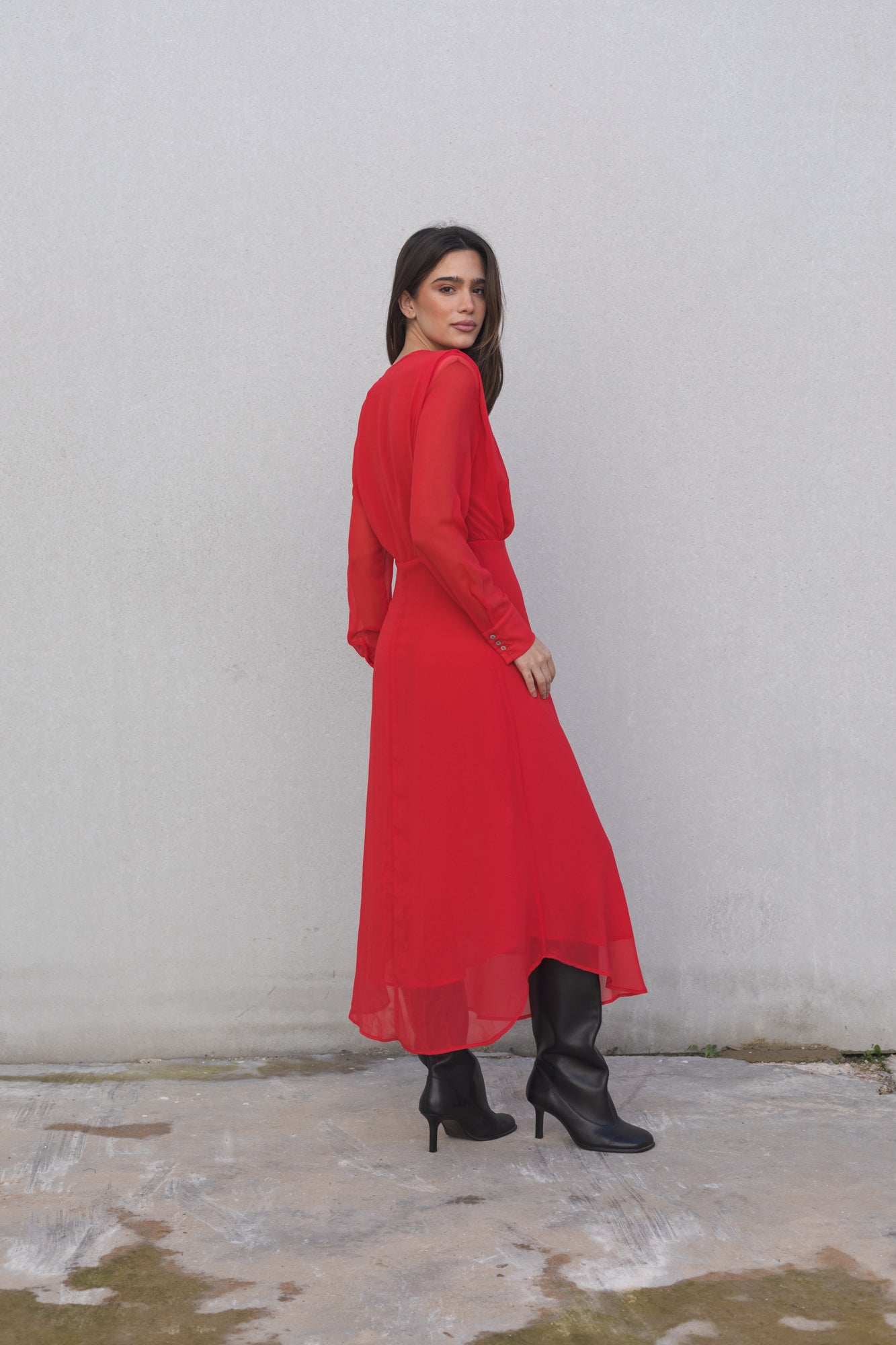 Vestido gasa Virginia