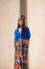 Cargar imagen en el visor de la galería, Blusa Felipa azul
