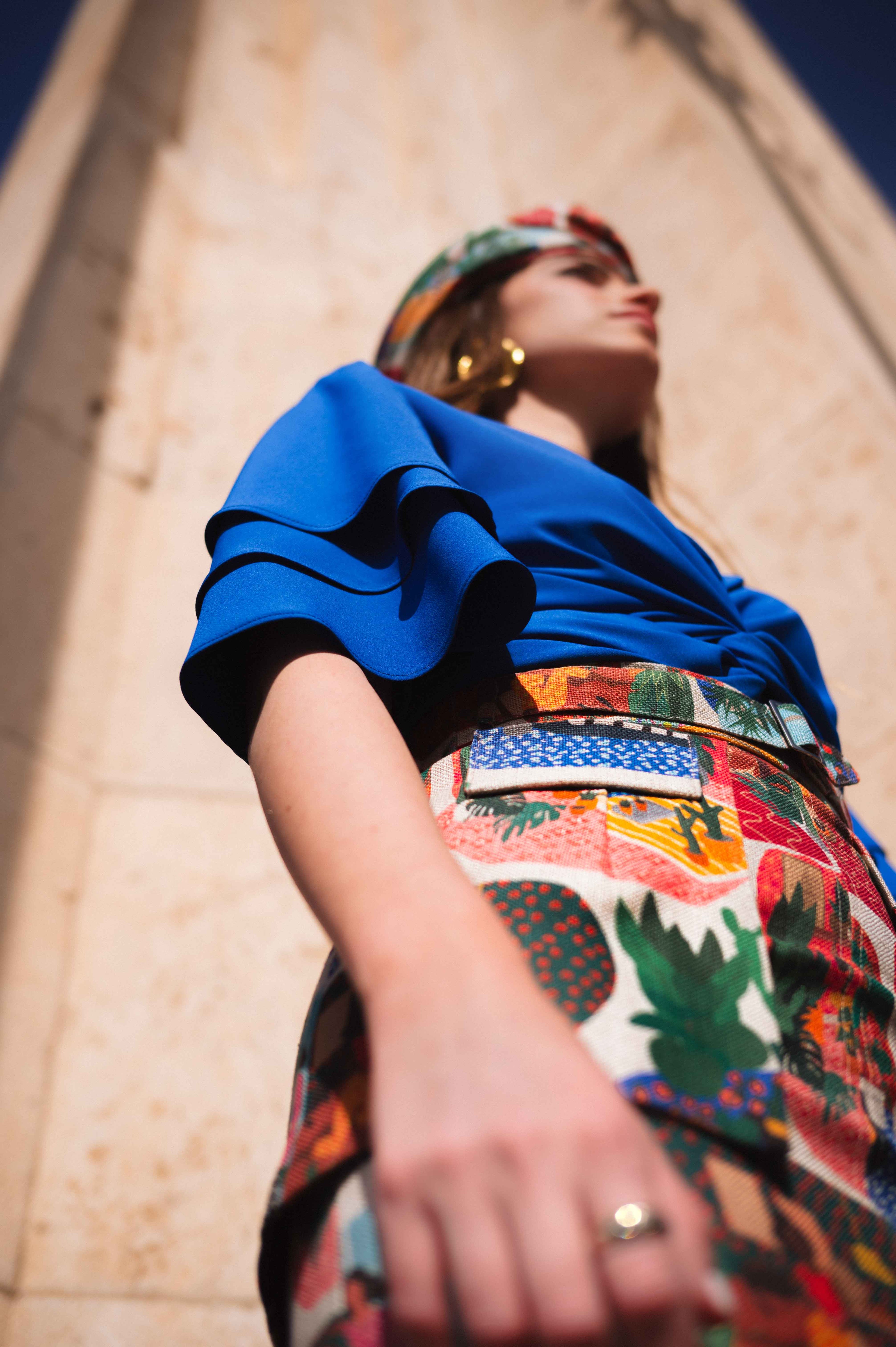 Blusa Felipa azul