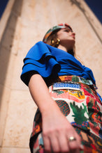 Cargar imagen en el visor de la galería, Blusa Felipa azul
