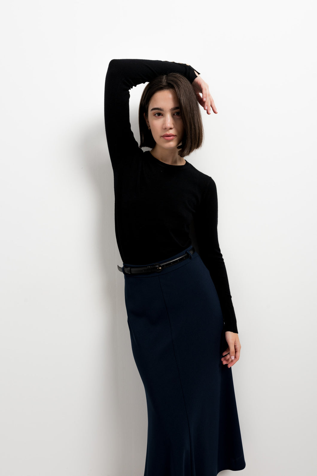 Falda Anabel marino