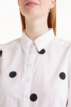 Cargar imagen en el visor de la galería, Blusa algodón topo

