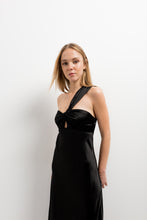 Cargar imagen en el visor de la galería, Vestido midi asimétrico seda
