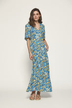Cargar imagen en el visor de la galería, Vestido Boho Turquesa
