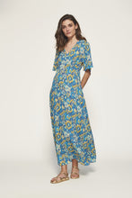 Cargar imagen en el visor de la galería, Vestido Boho Turquesa
