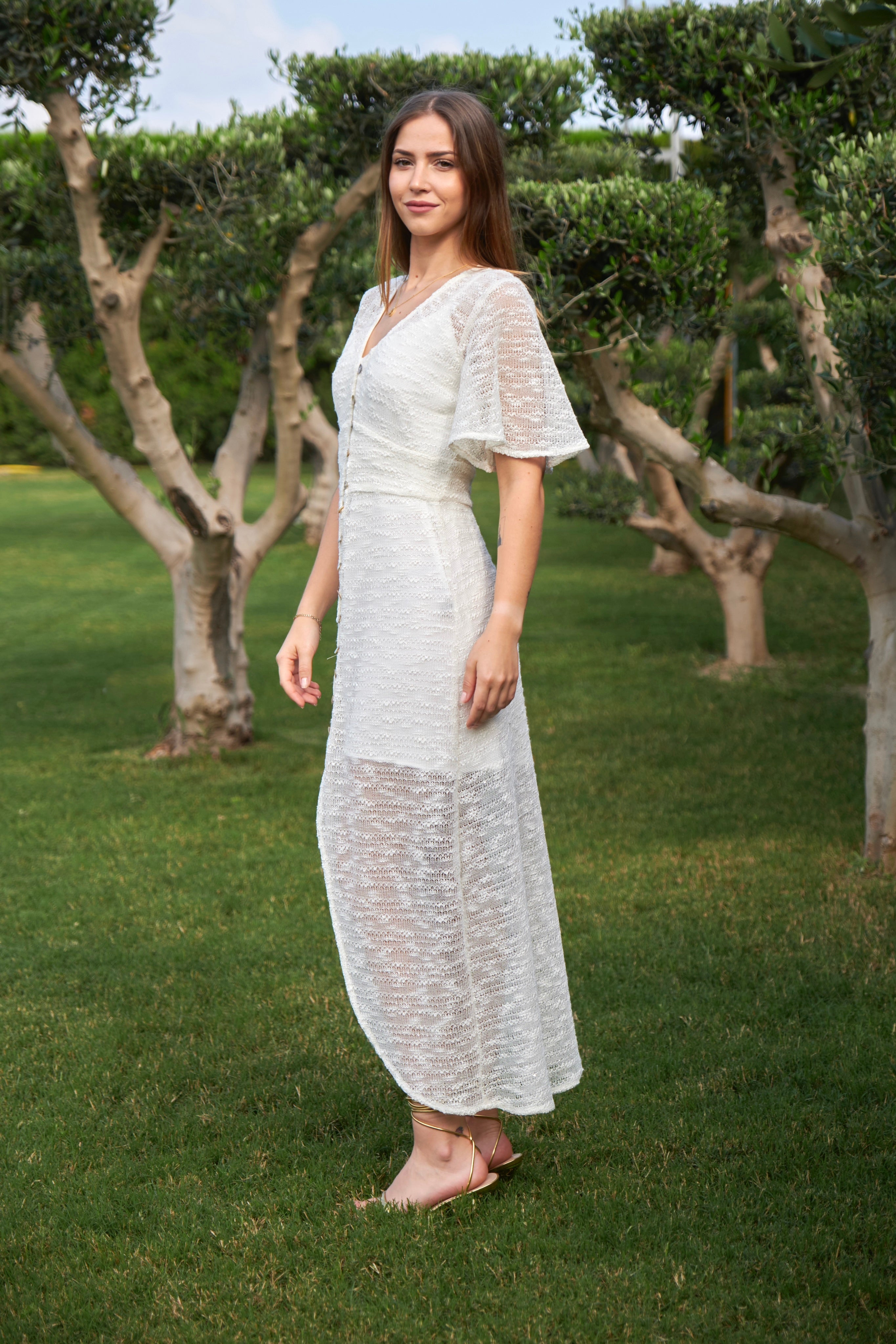 Vestido Granada marfil