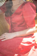 Cargar imagen en el visor de la galería, Vestido Cleo rojo
